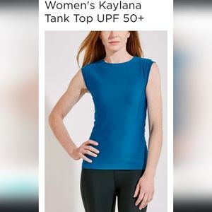 Coolibar Women's Kaylana Swim Rashguard Tank Top UPF 50+